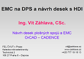 Titulní obrázek - EMC na DPS a návrh desek s HDI