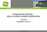 Titulní obrázek - Integrované obvody – mozek a srdce veškeré elektroniky