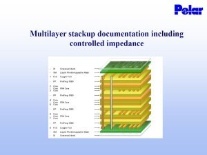 Titulní obrázek - Multilayer stackup documentation including controlled impedance<br />(Rozložení vrstev vícevrstvé desky a řízená impedance spojů)