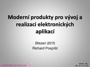 Titulní obrázek - Moderní produkty pro vývoj a realizaci elektronických aplikací