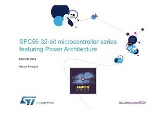 Titulní obrázek - SPC56 32-bit mikrokontroléry s technologií Power Architecture
