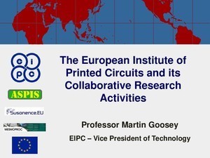 Titulní obrázek - EIPC a jejich sdílené vývojové aktivity (The European Institute of Printed Circuits (EIPC) and its collaborative research activities)