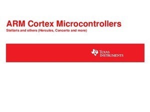 Titulní obrázek - Mikrokontroléry řady Stellaris od Texas Instruments