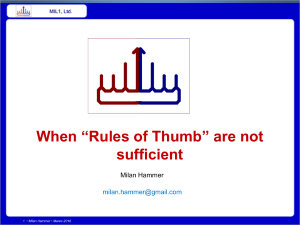 Titulní obrázek - Keď Rules of Thumb nestačia