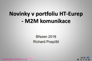 Titulní obrázek - Novinky v portfoliu HT-Eurep - M2M komunikace